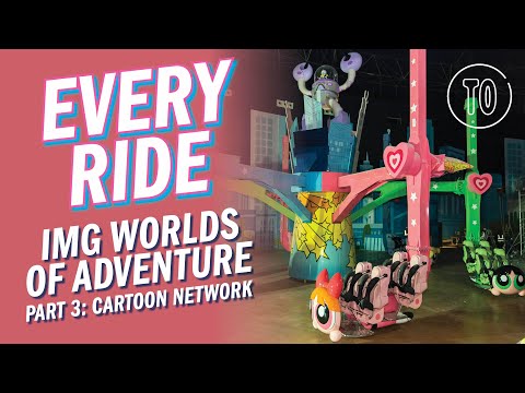 IMG Worlds of Adventure Themepark PART 3: CARTOON NETWORK (POV)