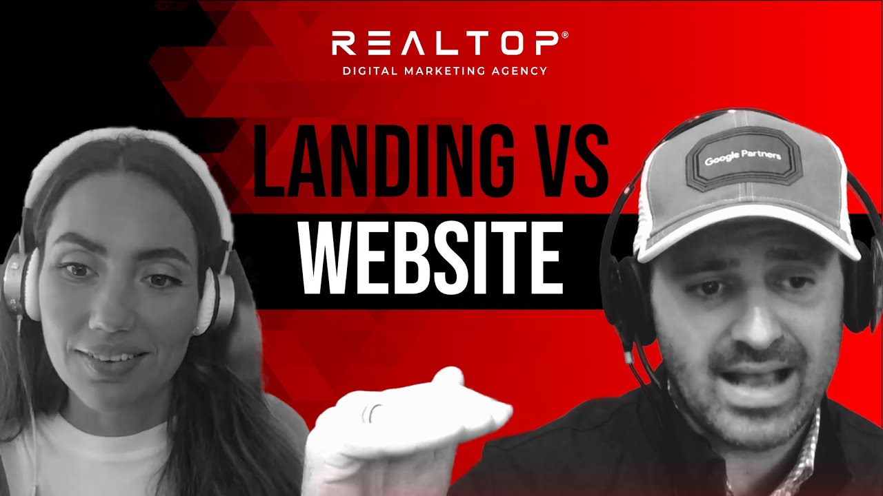 Landing Page VS. Website - Which one do I need?