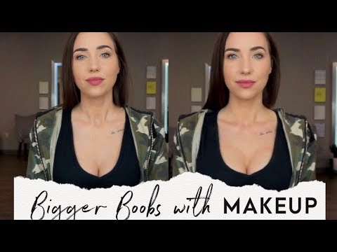 How Cleavage with Makeup | MALEIGH of MLAartistry - YouTube