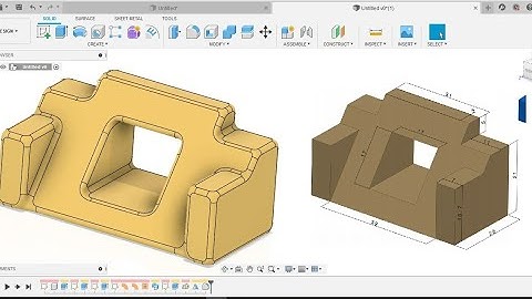 FUSION 360 PRACTICE EXERCISE #17 | FUSION 360 TUTORIAL |