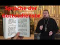 In welcher Sprache sollten die orthodoxen Gottesdienste sein?