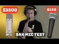 $3,500 vs $100 Microphone on Sax — Can You Hear the Difference?
