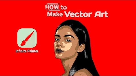 How to make Vector Art (English and Tagalog Tutorial) using Infinite Painter