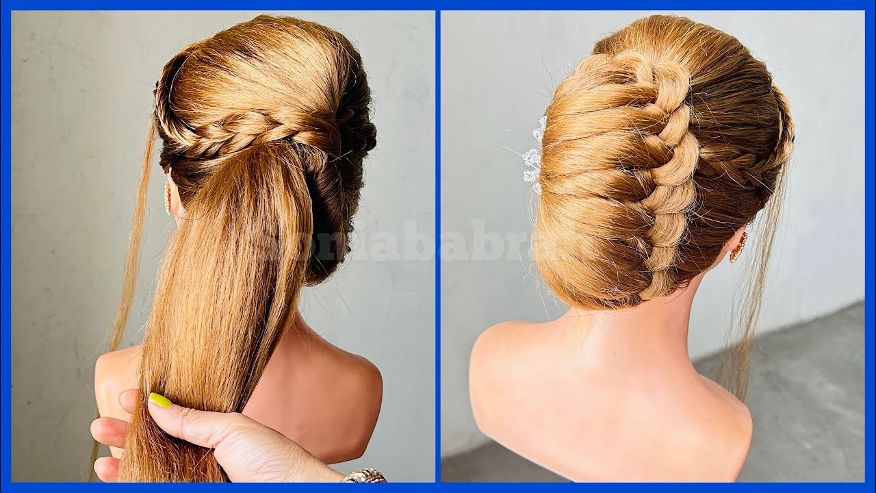 Easy Party Hairstyle for Women And Girls @SoniaBabrah 