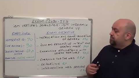 C2090-559: IBM Exam Certified Test Developer - IBM Informix Questions