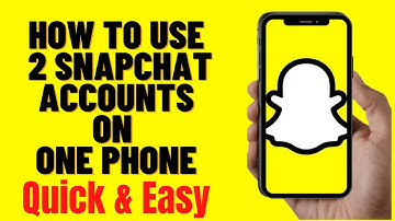 how to use 2 snapchat accounts on one phone,how to have 2 snapchat accounts on 1 phone android