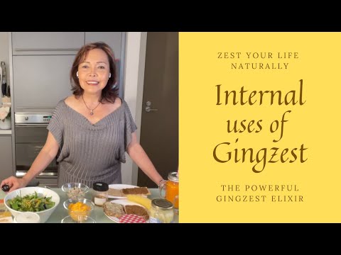 Gingzest Recipe - Internal Uses