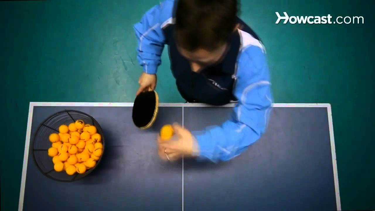 4 Points To Hit On A Table Tennis Ball Ping Pong Youtube