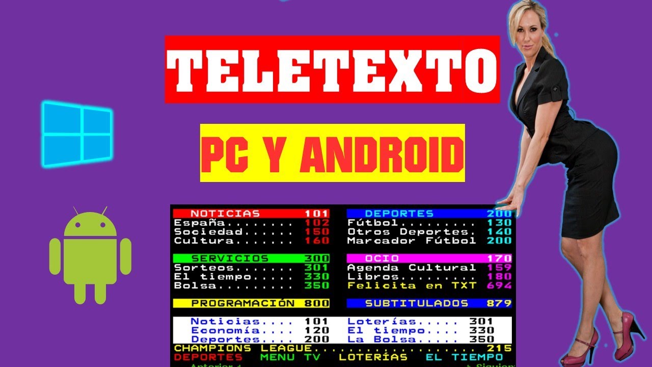 Cómo ver el Teletexto por en PC y Móvil ️ YouTube