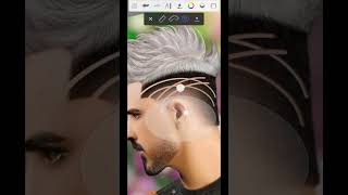 Hair cut photo editing tutorial || Hair photo editing Apps screenshot 1