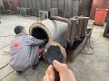 DIY Coconut shell charcoal carbonization furnace charcoal stove kiln