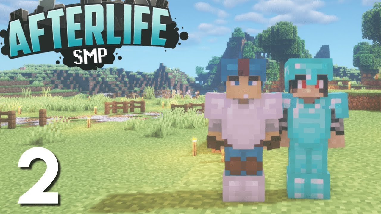 AfterLife SMP: Exploring w/ WhiteFyr! - Ep. 2 - Minecraft 1.14 SMP Let's Play