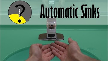 How do automatic sinks work?