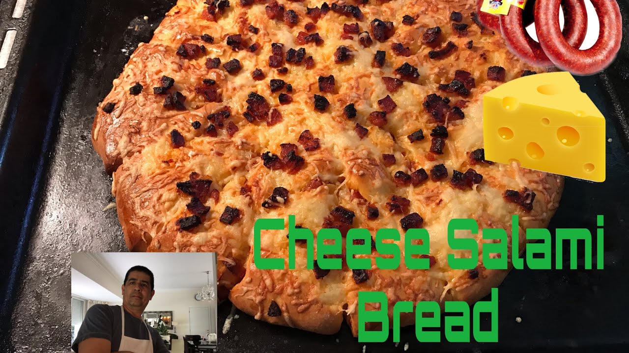 How to Make Cheese Salami Bread, Cheese Salami Bread Recipe! YouTube
