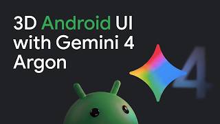 Project Planetarium: 3D Android UI with Gemini 4 Argon
