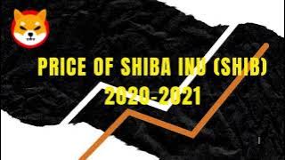 SHIBA INU (SHIBA) Price History from 2020 to 2021 | Cryptocurrency