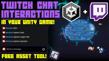Add Twitch Chat Interactions In Your Unity Game! (Using a Free Asset!)