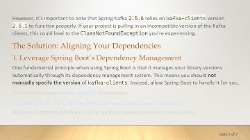 Resolving java.lang.ClassNotFoundException in Kafka Producer with Spring Boot