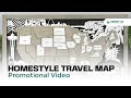 The Homestyle Travel Map Promo Video