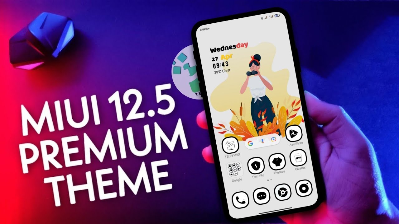 Top 5 MIUI 12 Premium Extremely HOT Themes | New THEMES | Special PRO Features Edition Miui Themes 🔥