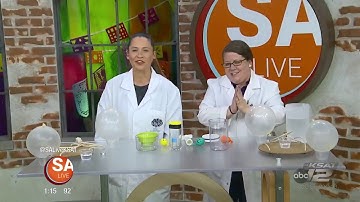 The mad scientist conducts gravity-defying space experiments