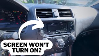 Honda Accord Radio Won't Turn On | Check This First!