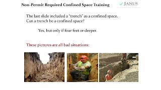 Non Permit Required Confined Space Training