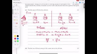 Jun 2022 Var 42 Q No 1 Topic AS Level Linear Momentum