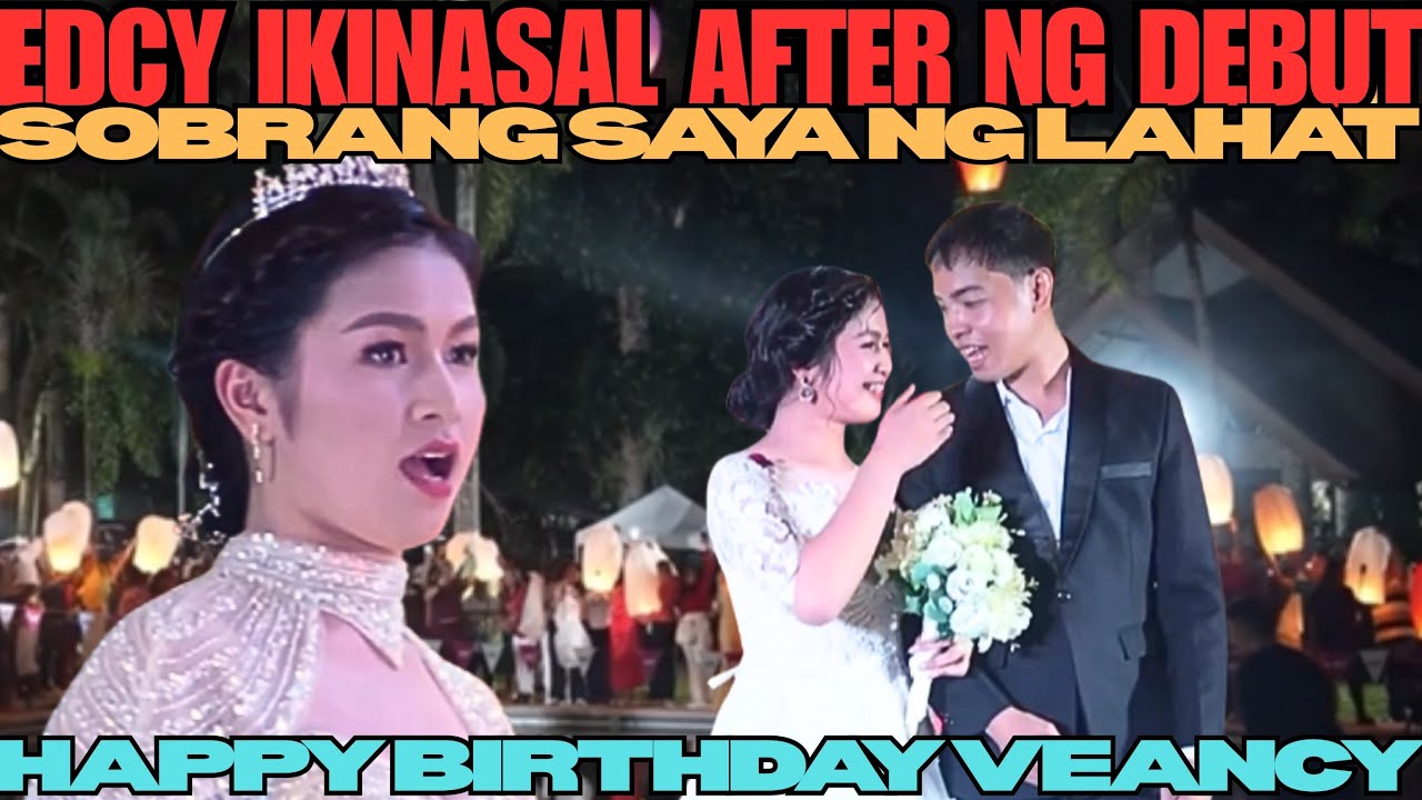 💥EDCY IKINASAL SA MISMONG DEBUT NI VEANCY YAHOO❗️