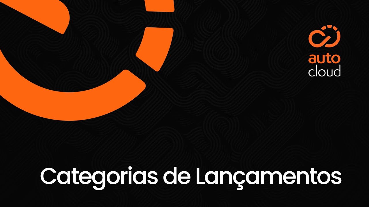 Categorias de Lançamentos Financeiros