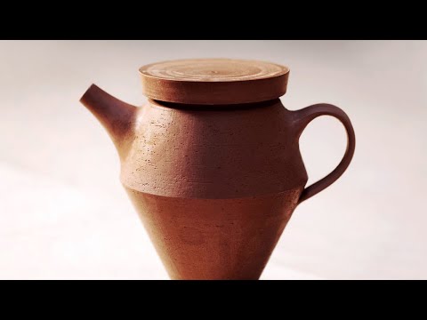 Assembling a Clay Teapot 