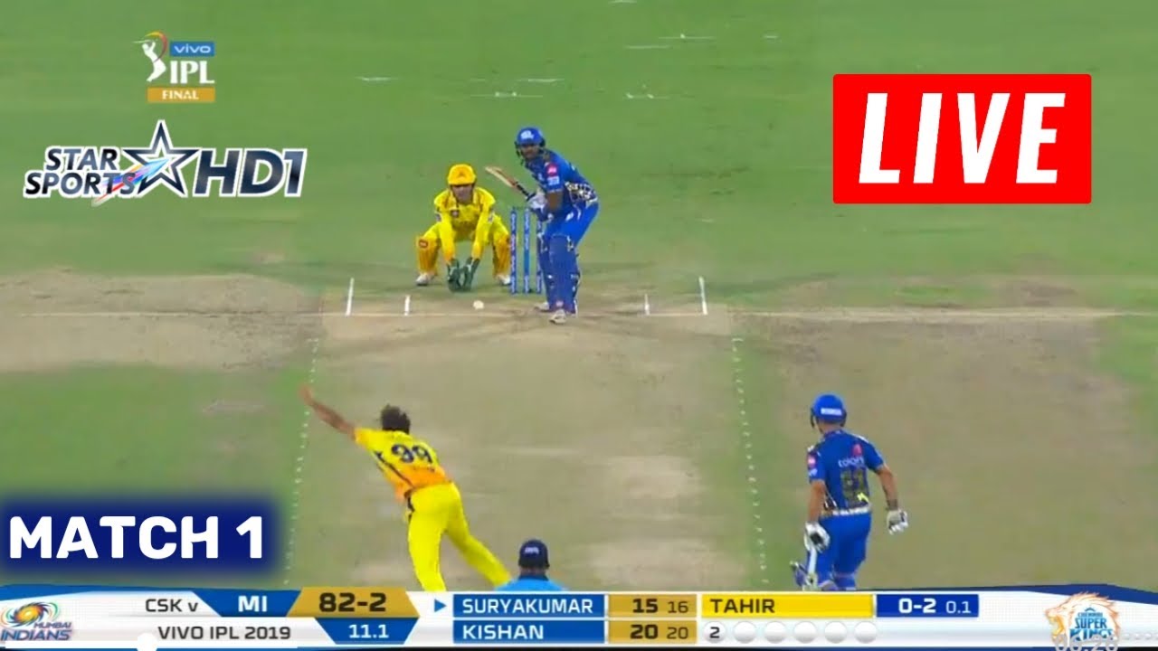 IPL 2020 Live Match 1 MI vs CSK Mumbai Indians vs Chennai Super Kings Live