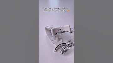 The 2-Second Lash Hack Everyone’s Obsessed With👀 #lashes #girlhacks #lashextensions