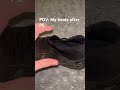 My boots after pe #pe #boots #school