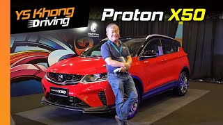Proton X50: Preview / Open For Booking starting 16 Sep, 2020 / A Quick Look| YS Khong Driving