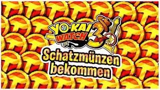 50 SCHATZMÜNZEN durch QR CODES bekommen! YO-KAI WATCH 3 Tipps & Tricks Deutsch
