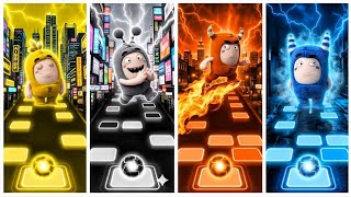 Slick vs Bubbles vs Pogo vs Fuse - Magic Orb Tiles Hop Battle! screenshot 2