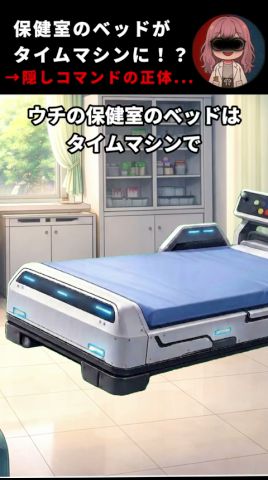 保健室のベッドがタイムマシンに!?