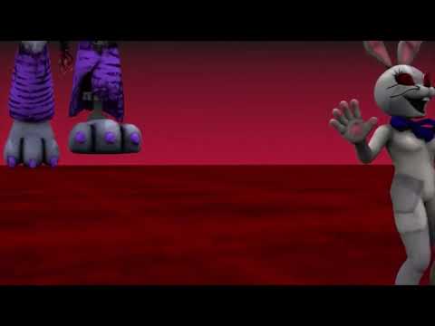 FNaF Giantess: Roxy stomps Tiny Vanny