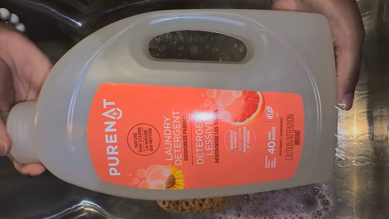 | Citrus & Cherry Laundry Combo | Sponge Squeezing | ASMR | 