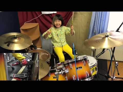 Good Times Bad Times - LED ZEPPELIN / Cover by Yoyoka , 8 year old