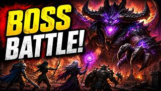 My First Boss Battle!