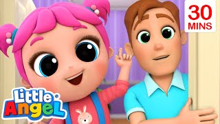 Dollhouse Song 🧸Karaoke! 🧸 | Best Of Little Angel! | Sing Along With Me! | Kids Songs