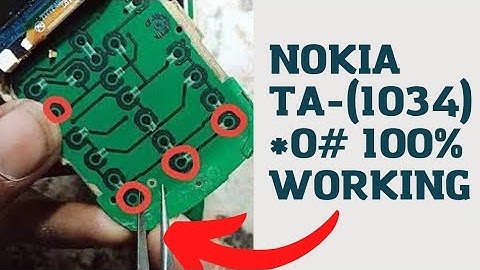 Nokia 105 (TA1034) Keypad Solution || *0# and call dialer key Not working 100% Working done
