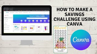 How to Make a Savings Challenge Using Canva | 8.3.23