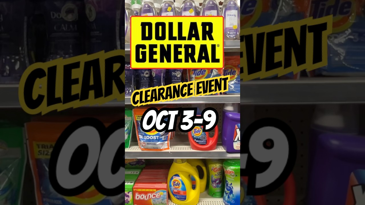 РАСПРОДАЖА в Dollar General с 3 по 9 октября! 