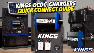 kings dcdc chargers quick connect guide