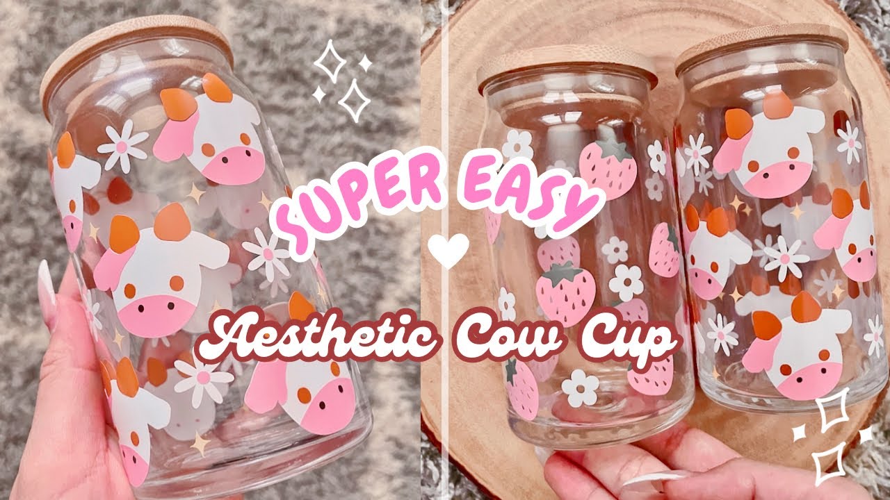 Милейший проект Cricut для новичков! Эстетичные вирусные стаканчики из TikTok