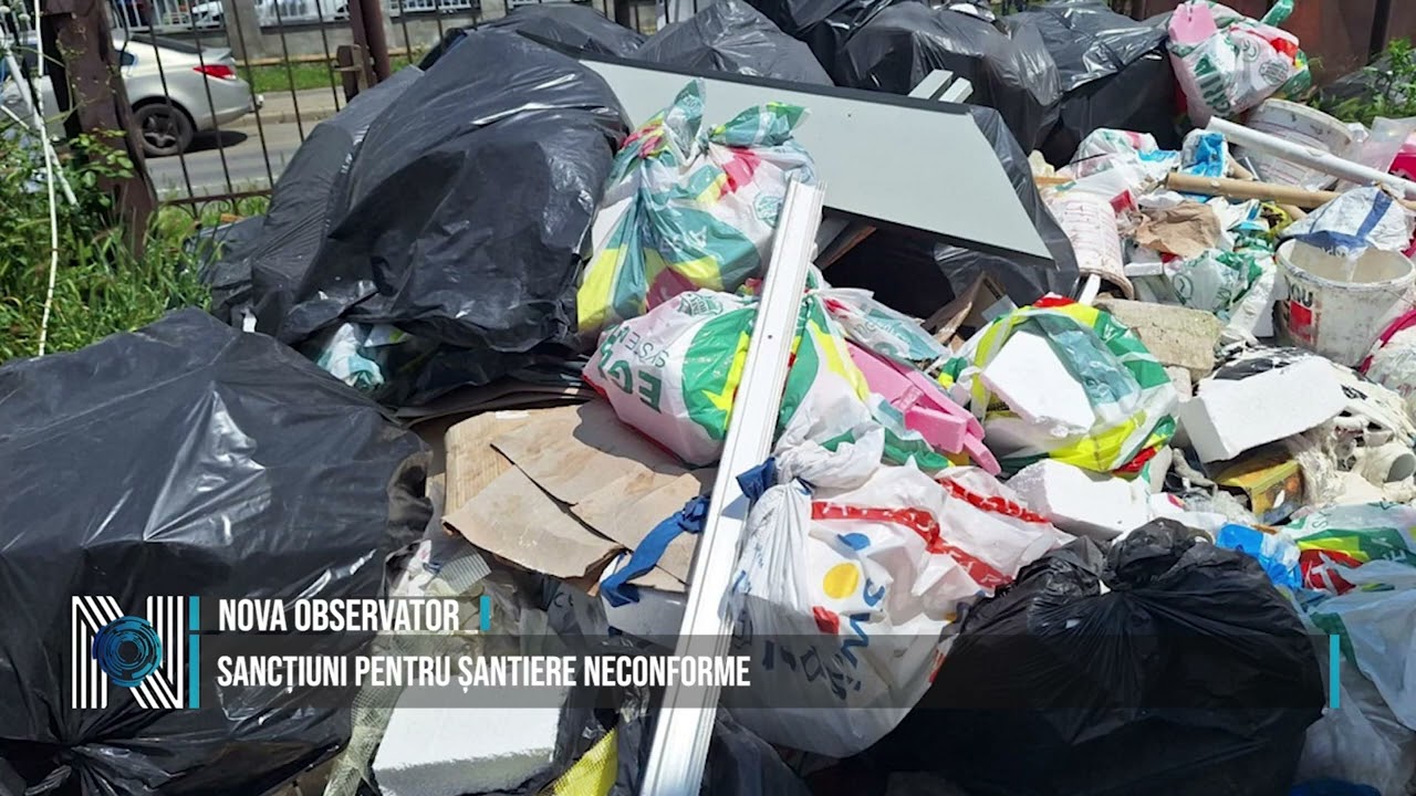 Sancțiuni pentru șantiere neconforme