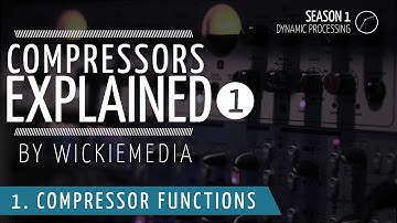 Audio Compressors explained #1 - functions